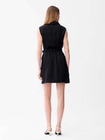 adl Shirt Dress in Black
