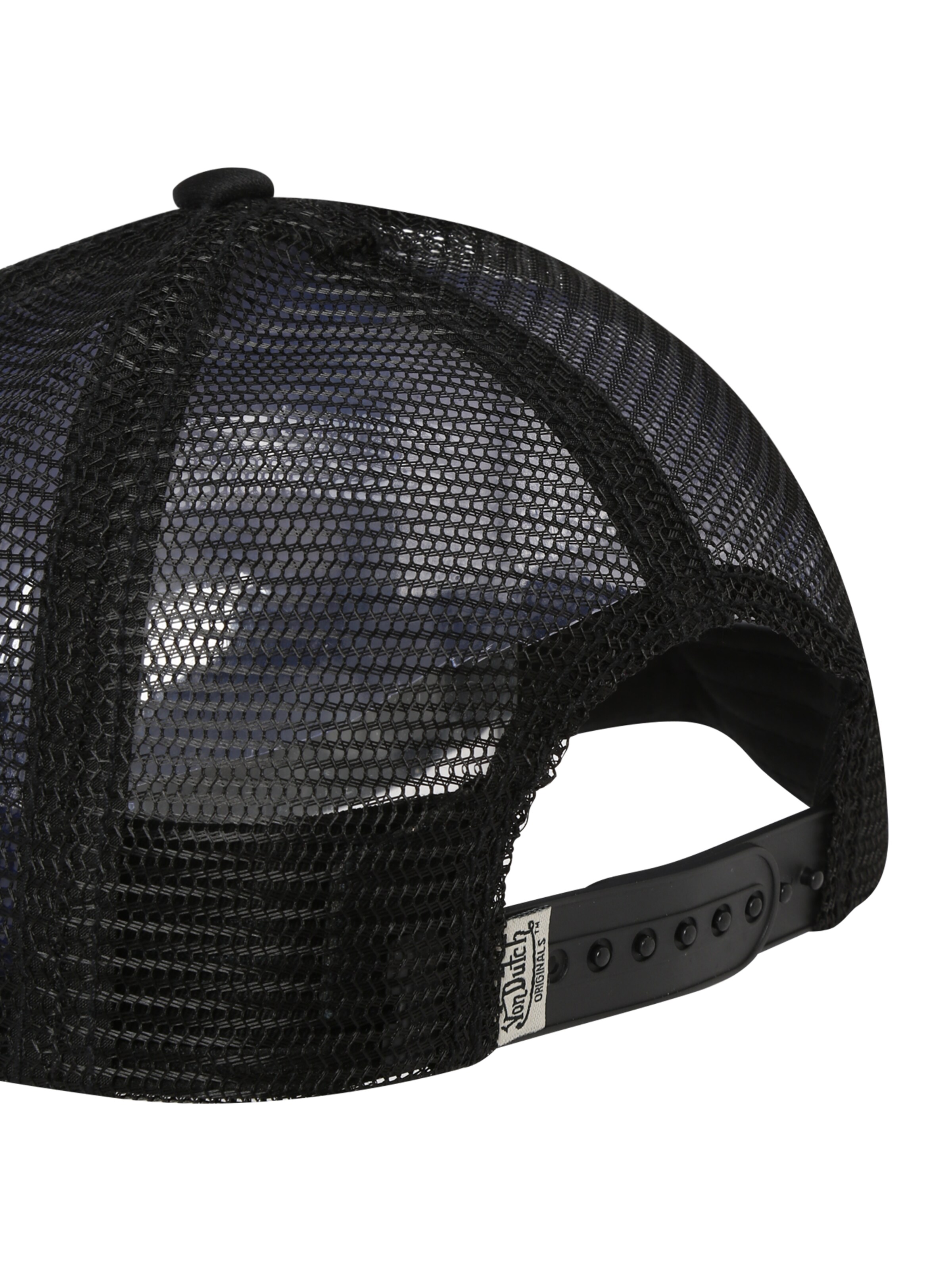 Von Dutch Originals Cap 'Trucker Baker' in Schwarz