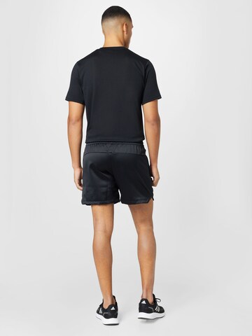 ADIDAS SPORTSWEAR Normální Sportovní kalhoty 'Satin' – černá