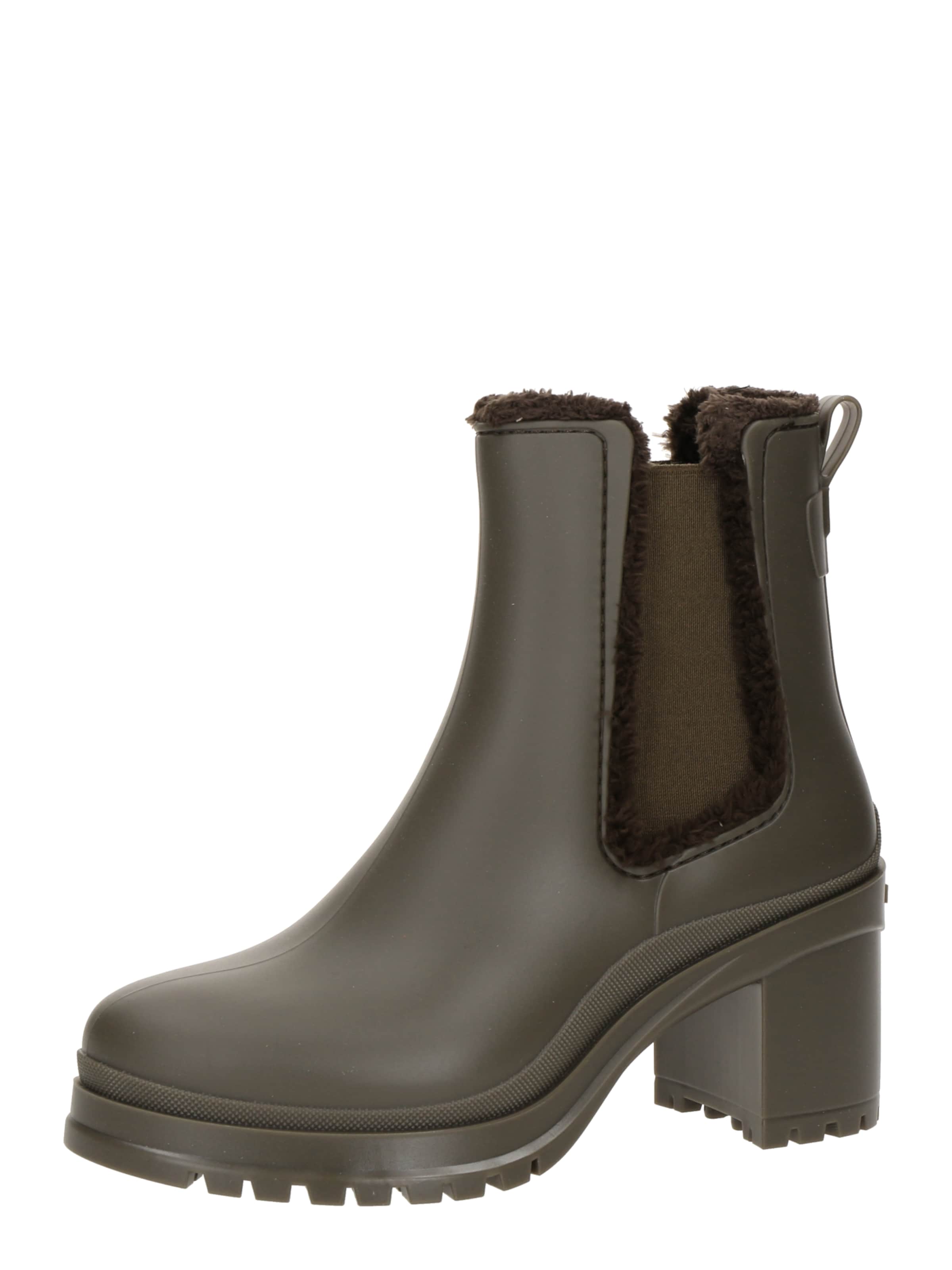 LEMON JELLY Rubber boot 'WOODLAND' in Green: front