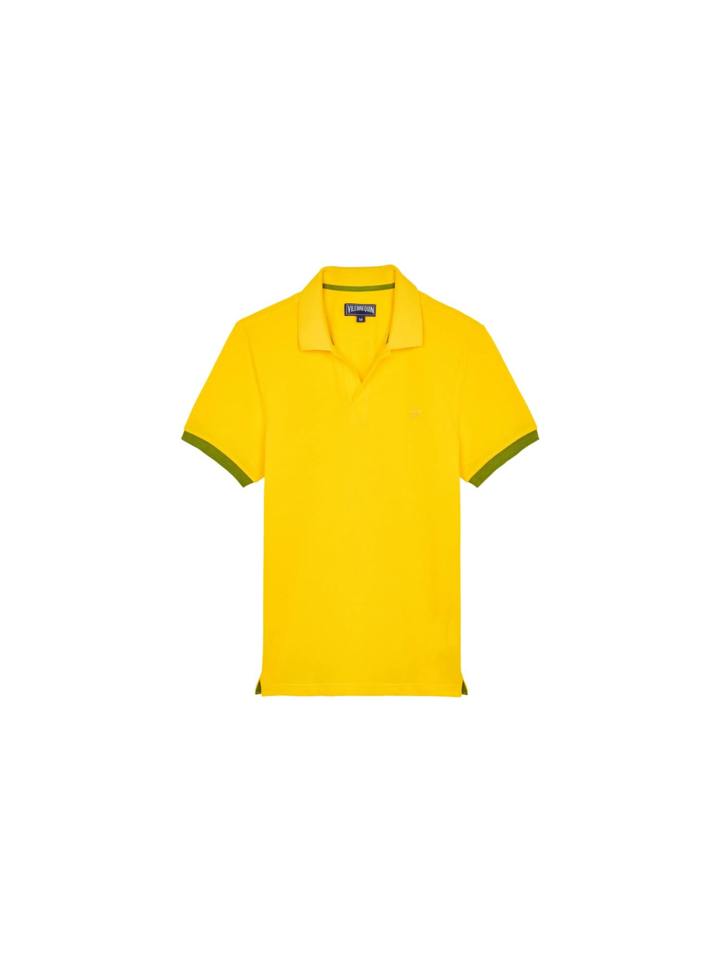 Vilebrequin - Camiseta en amarillo: frente