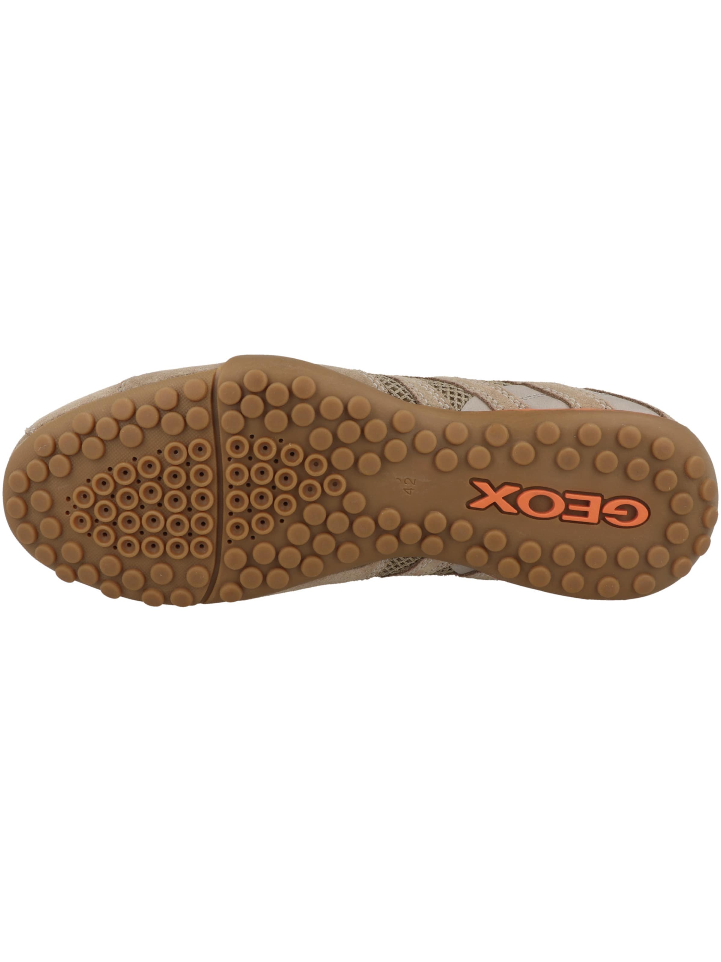 GEOX Matalavartiset tennarit 'Snake' värissä beige