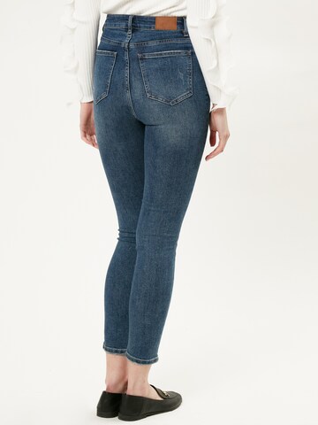 Influencer Skinny Jeans in Blau