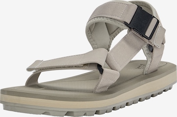 Pull&Bear Patikointisandaalit värissä beige: etupuoli
