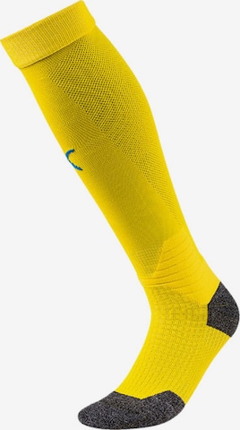 PUMA Soccer Socks in Yellow: front