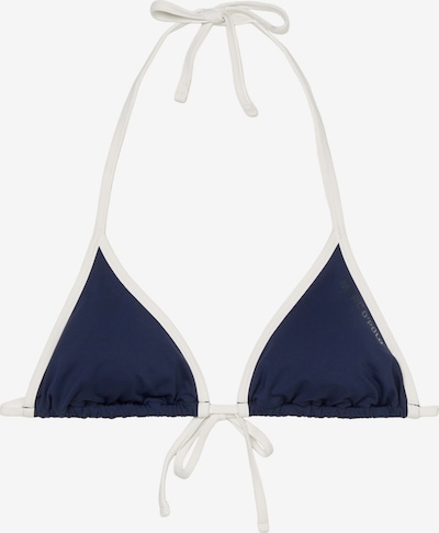 Marc O'Polo Bikinitop ' High Shine ' in de kleur Donkerblauw, Productweergave