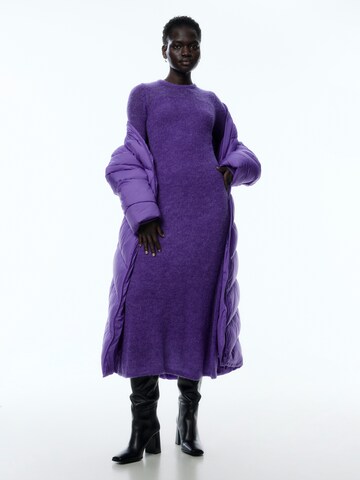 EDITED Knitted dress 'Bamika' in Purple