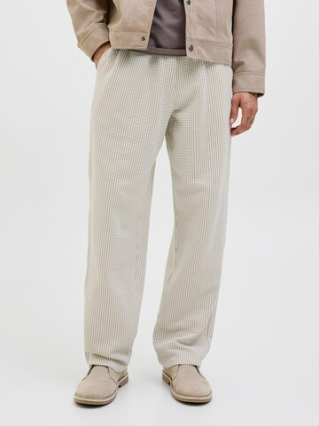 Regular Pantalon JACK & JONES en marron : devant