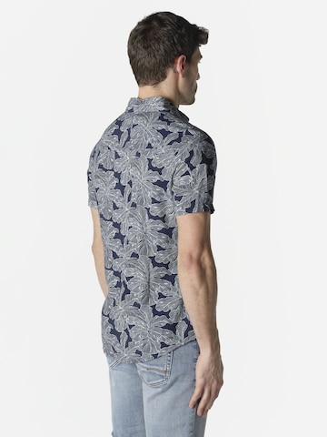 KOROSHI - Ajuste regular Camisa en azul