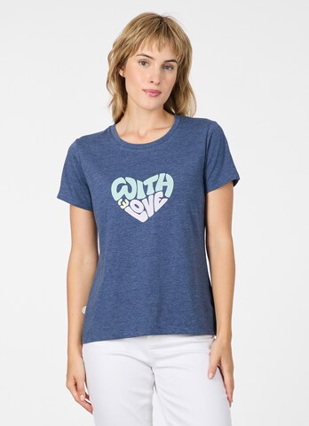 Ragwear Shirt in Blau: Vorderseite