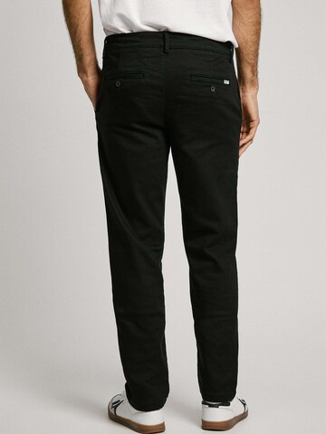 Pepe Jeans Slimfit Broek 'Gymdigo' in Zwart