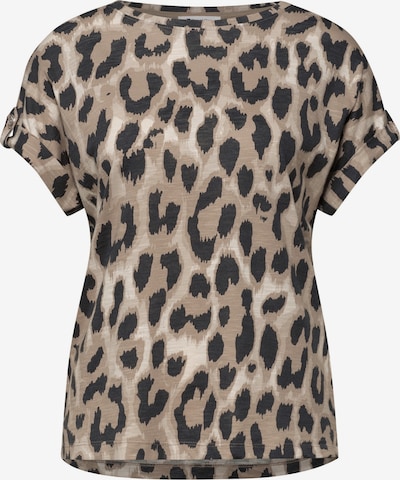 STREET ONE Paita koossa XS värissä beige / tummabeige / musta, Tuotenäkymä