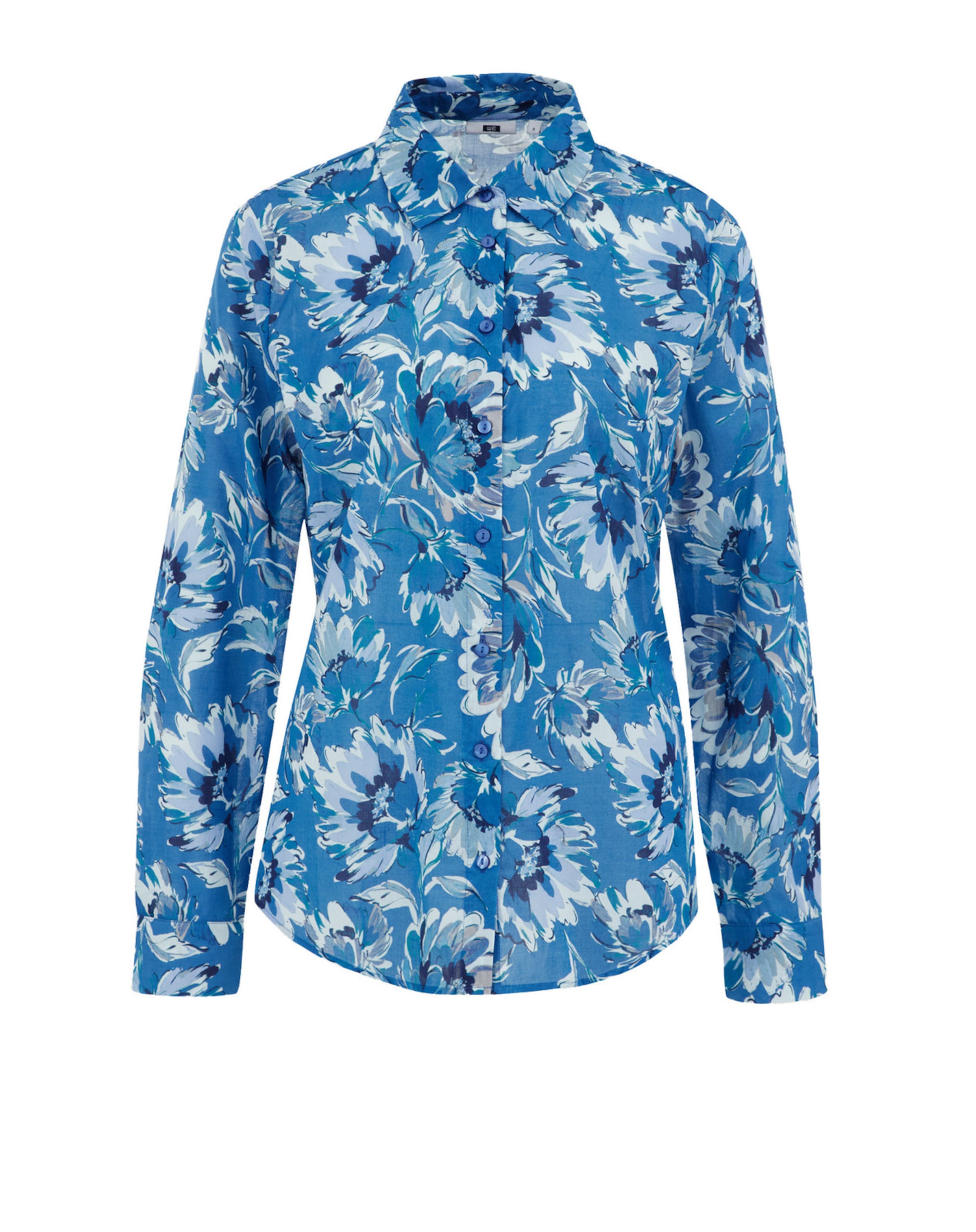 WE Fashion Блуза в синьо: отпред