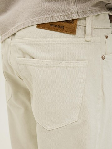 JACK & JONES Loose fit Jeans 'JJIEddie' in Beige