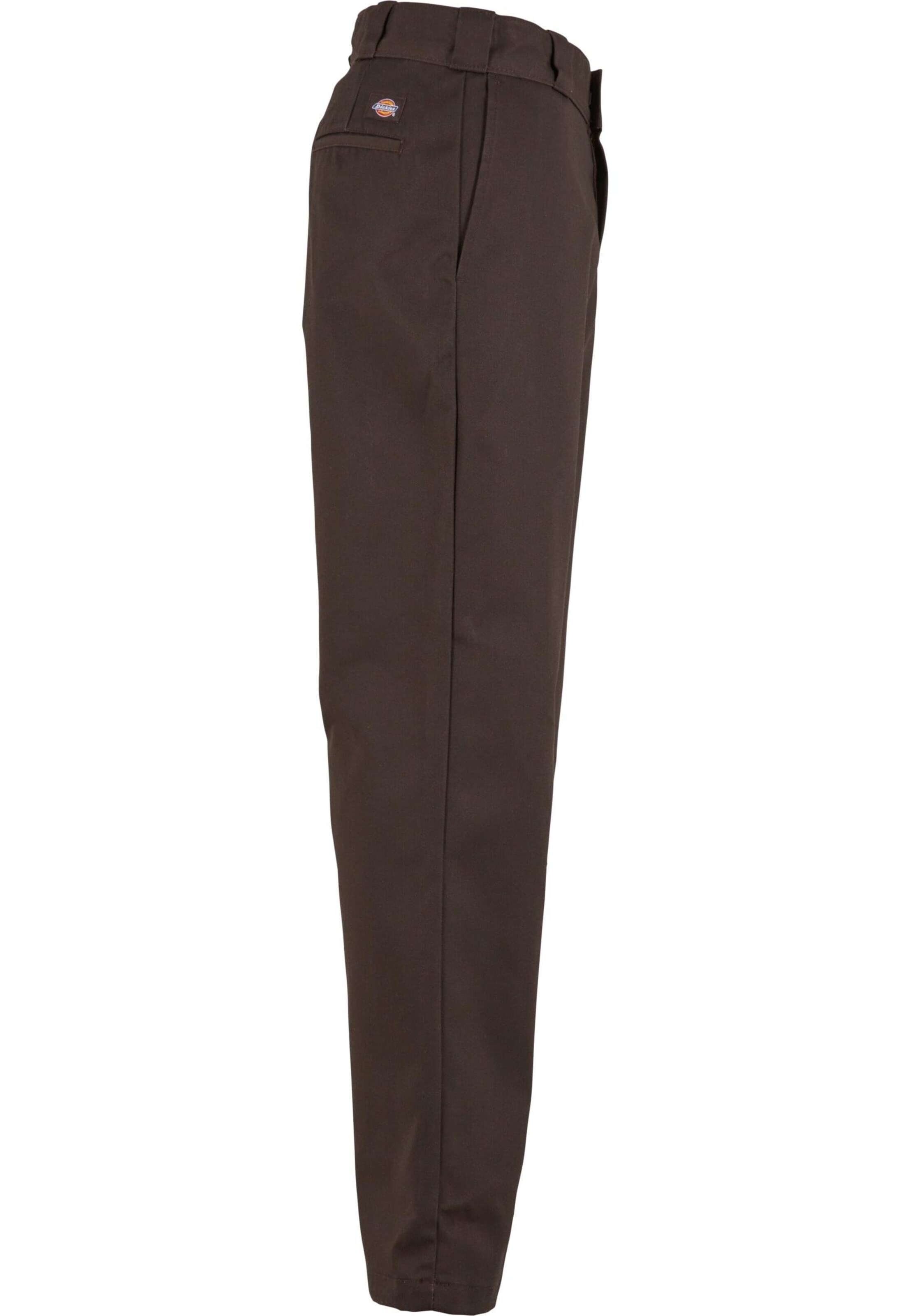 DICKIES Szabványos Ráncos nadrág '874 Work' - barna