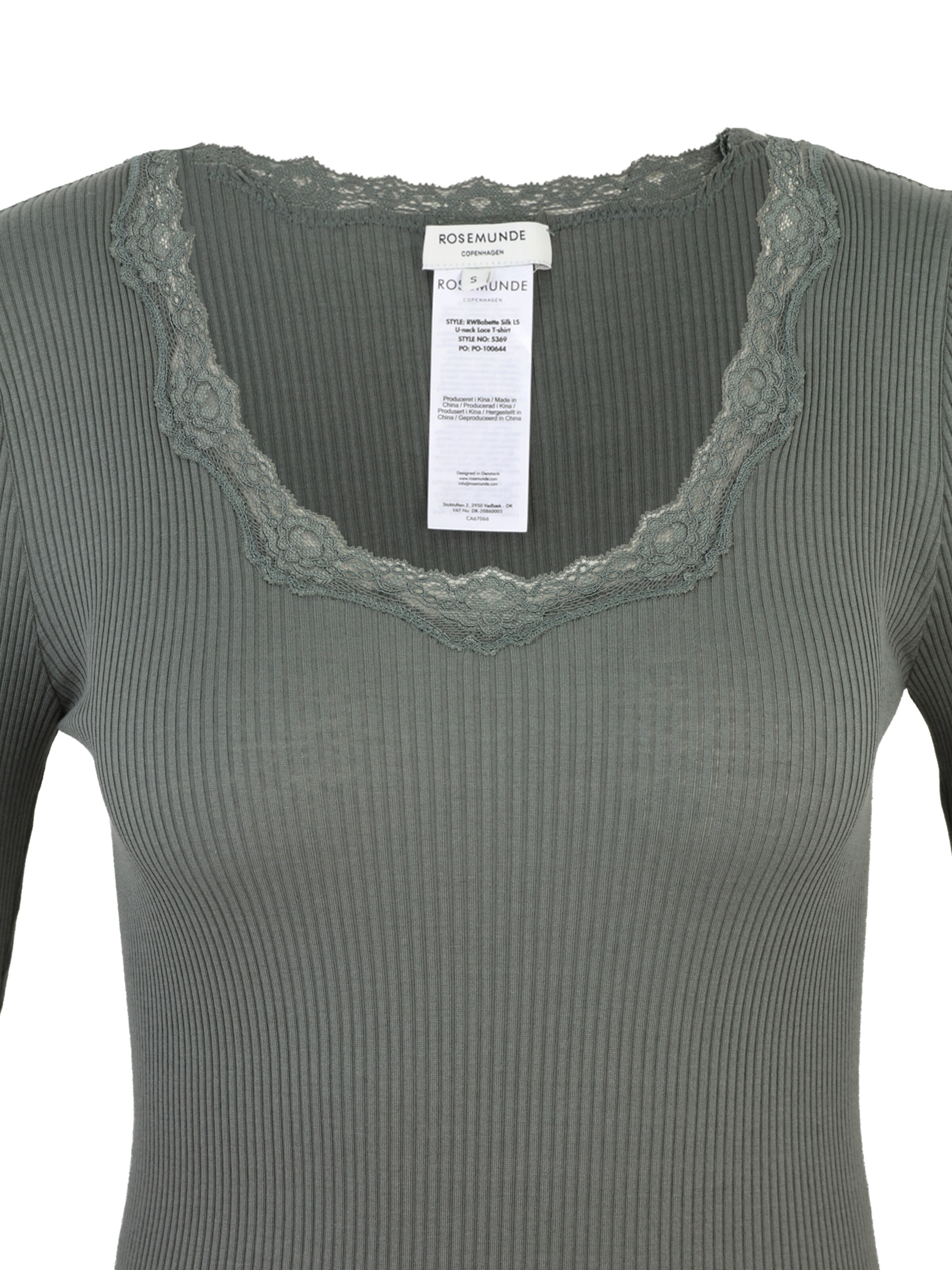 Tricou de la rosemunde pe verde