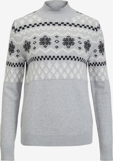 VILA Pull-over en gris / noir / blanc, Vue avec produit