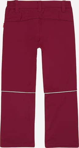 TROLLKIDS Normalny krój Spodnie outdoor 'Fjell' w kolorze różowy