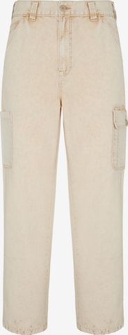 DICKIES Regular Cargohose 'NEWINGTON' in Beige: predná strana