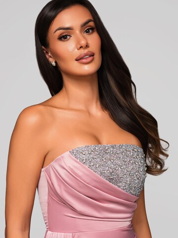 Ombre Evening dress in Pink