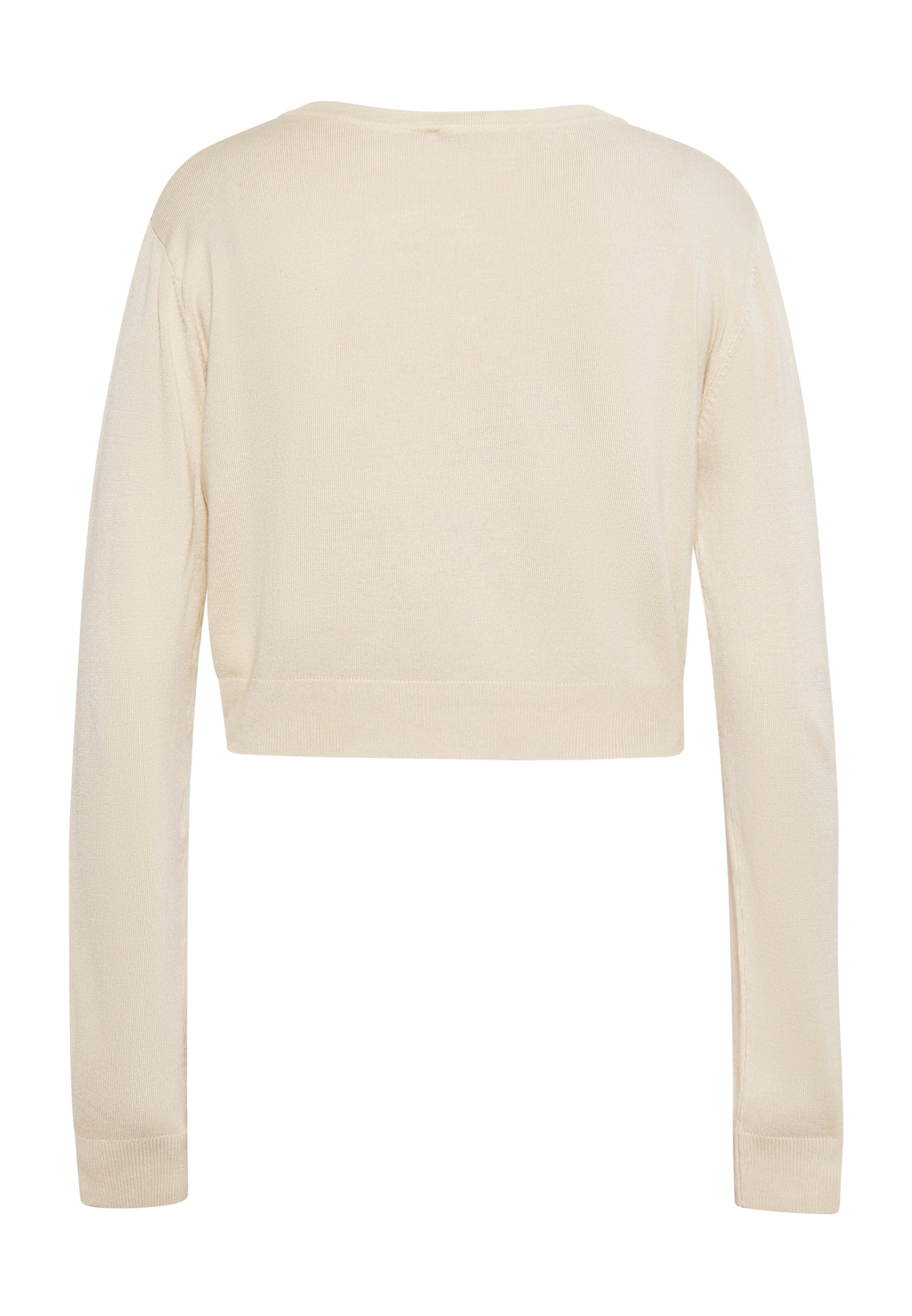 NAEMI - Casaco de malha em bege