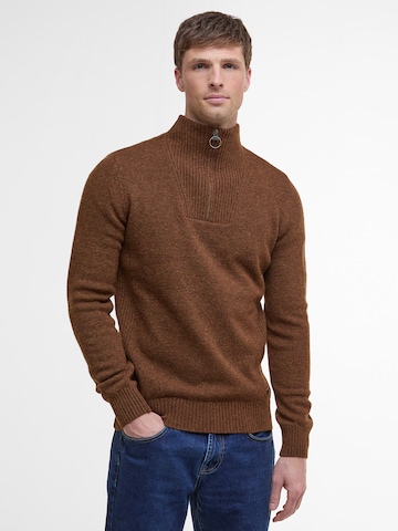 Pull-over 'Nels Ess' Barbour en marron : devant