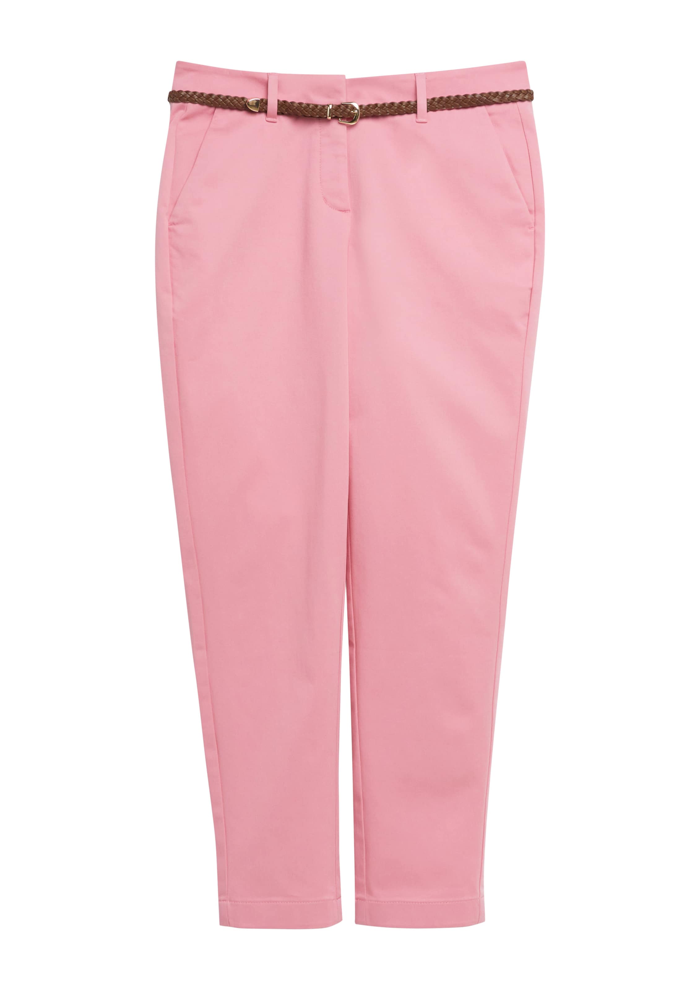 Regular Pantalon COMMA en rose : devant
