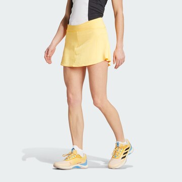 ADIDAS PERFORMANCE Athletic Skorts in Yellow: front