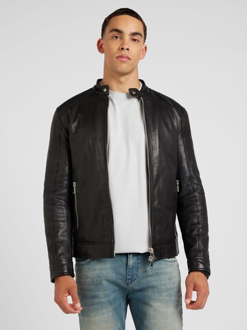 Dondup Jacke in Schwarz: Vorderseite