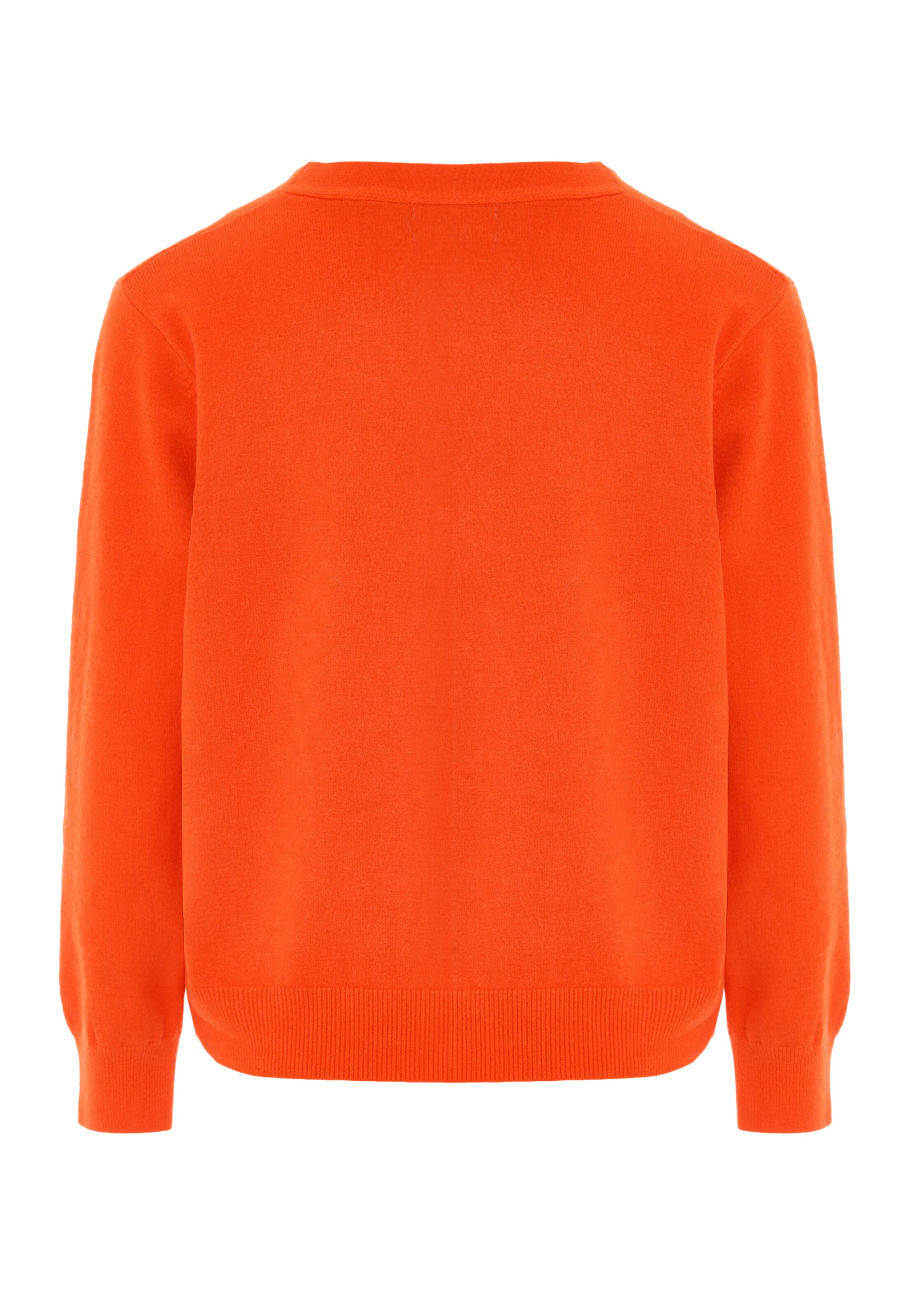 Cardigan SANIKA en orange