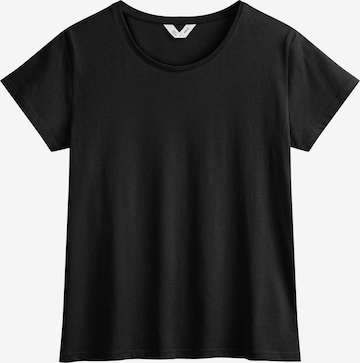 MELA T-Shirt 'LANISHA' in Schwarz: Vorderseite