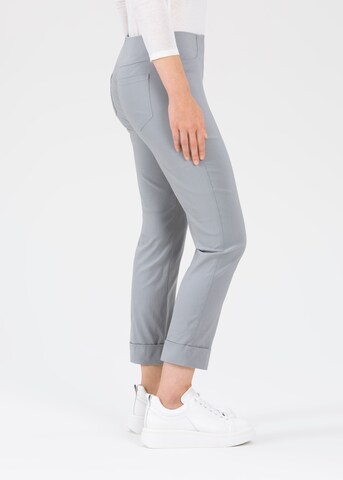 STEHMANN Slimfit Hose 'Igor' in Grau