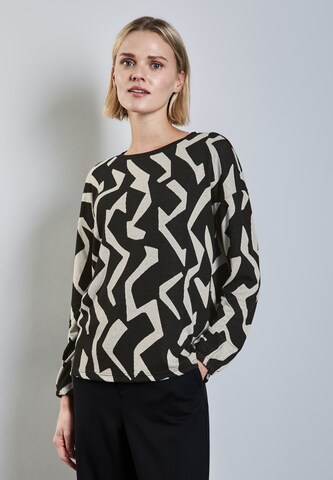 STREET ONE Shirt in Black: front