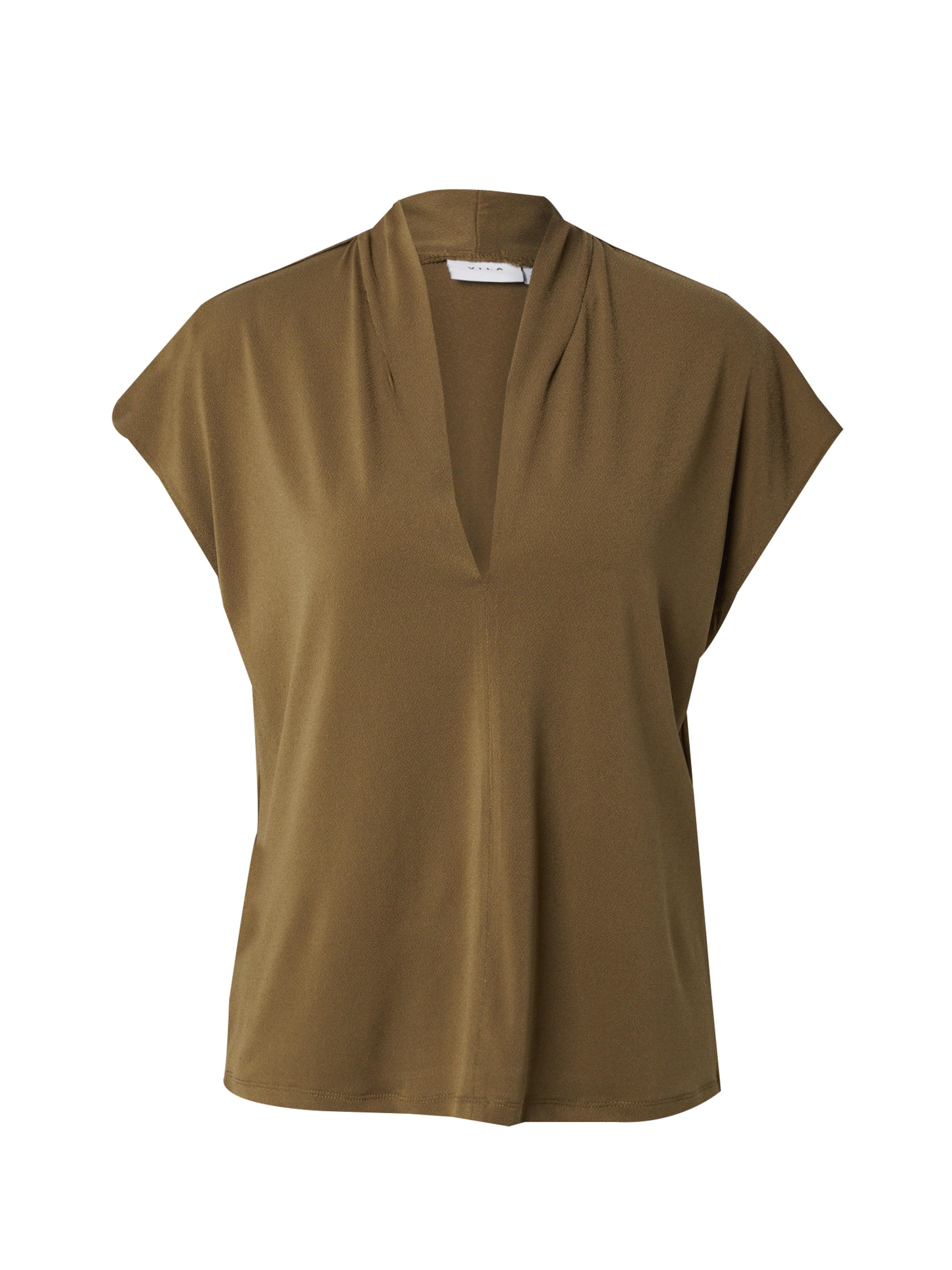 VILA Блуза 'VILyla' в зелено: отпред