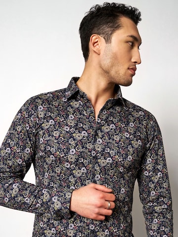 DESOTO Slim Fit Hemd in Blau
