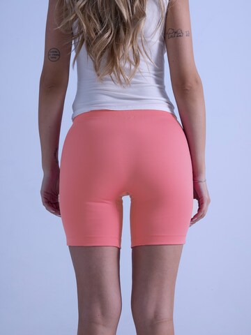 ABOUT YOU x irinassw Slim fit Leggings 'Nala' in Pink