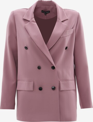 Blazer Awesome Apparel en rose : devant