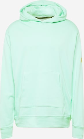 Sweat de sport ADIDAS GOLF en vert : devant