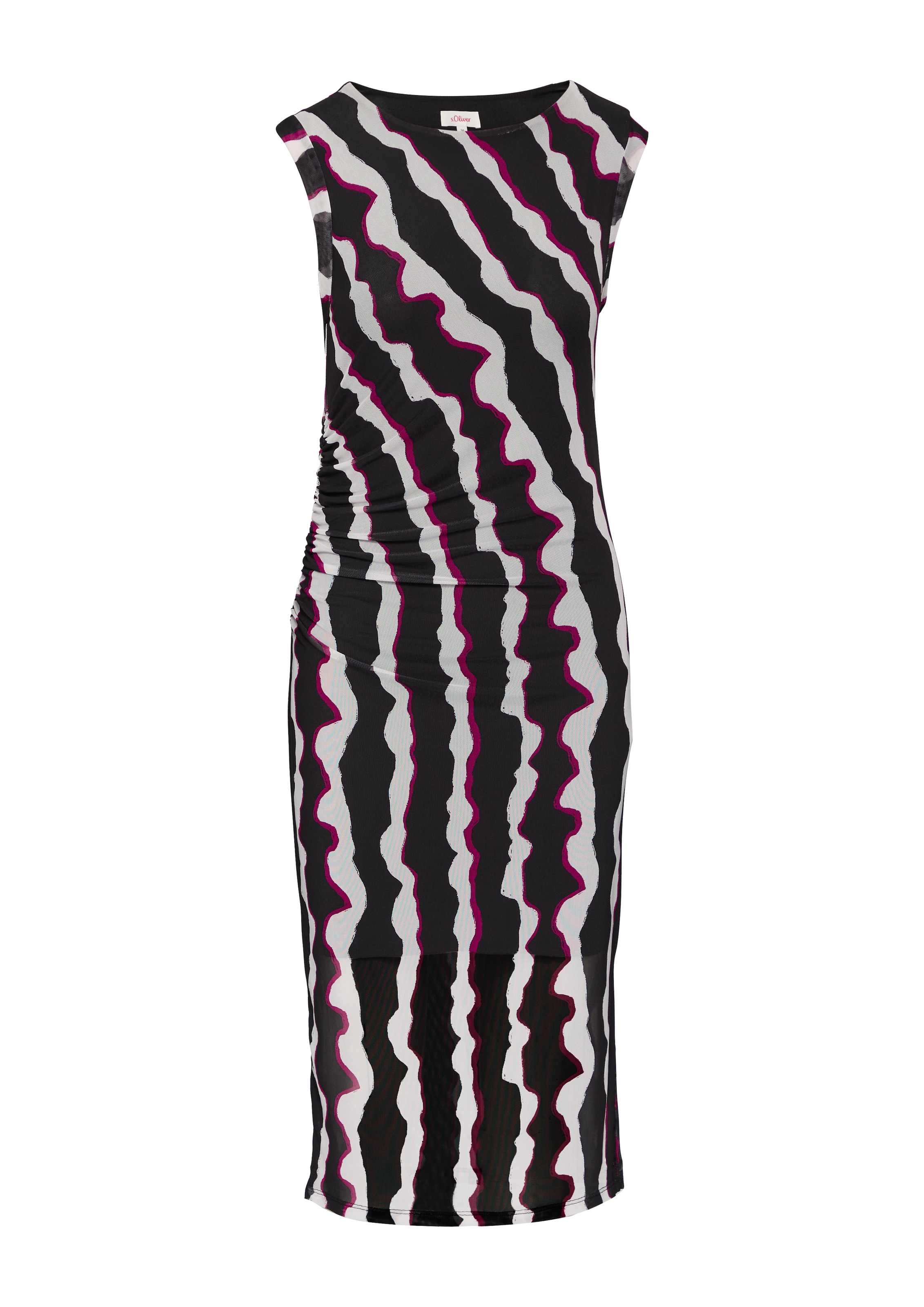 s.Oliver Jurk in Zwart: voorkant