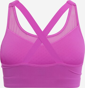 ASICS Bustier Sport-BH 'ACCELERATE' in Lila