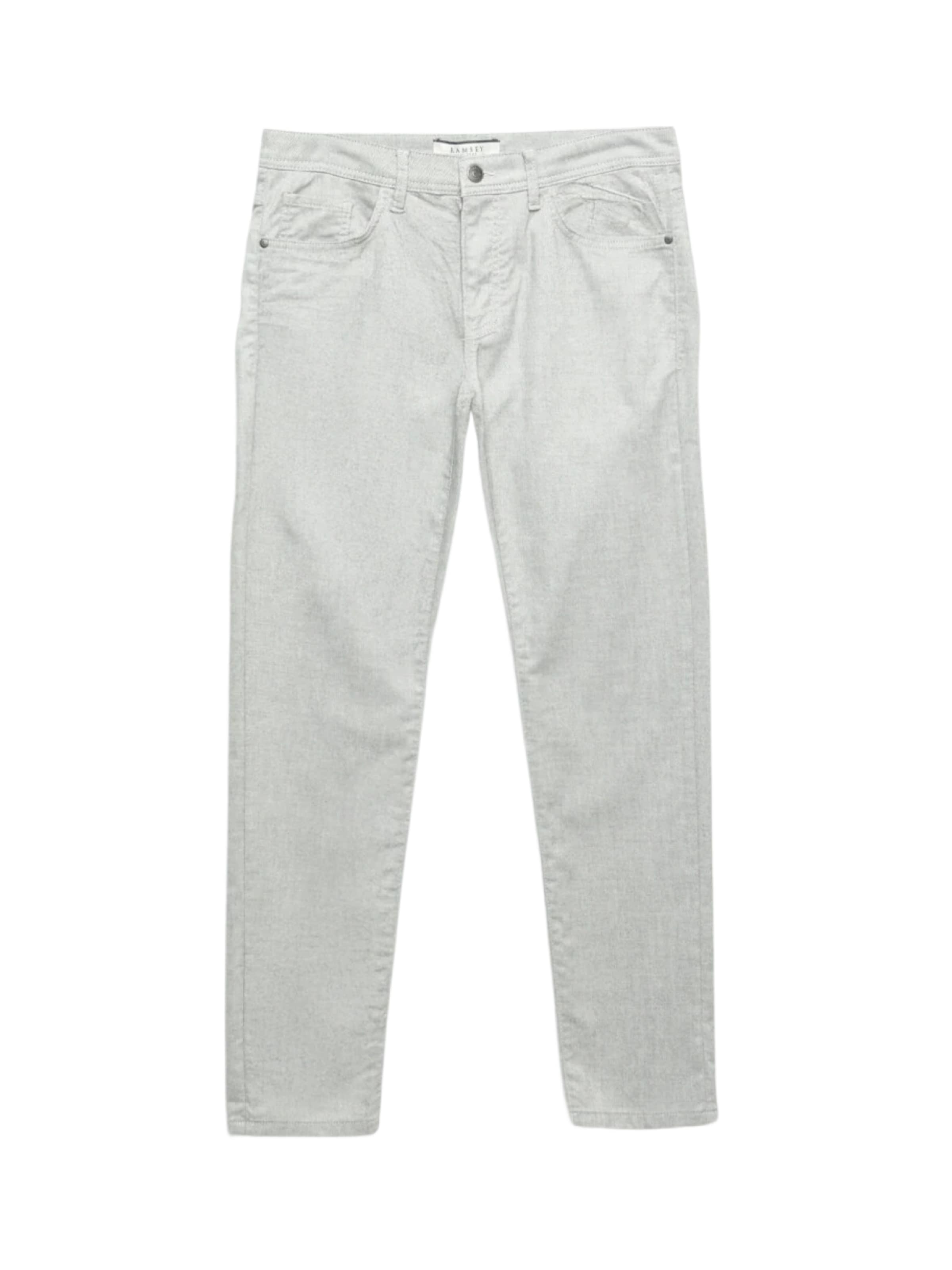 Ramsey Regular Trousers in Grey: front