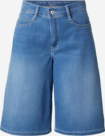 mėlyna MAC Plačios klešnės Džinsai 'DREAM': priekis