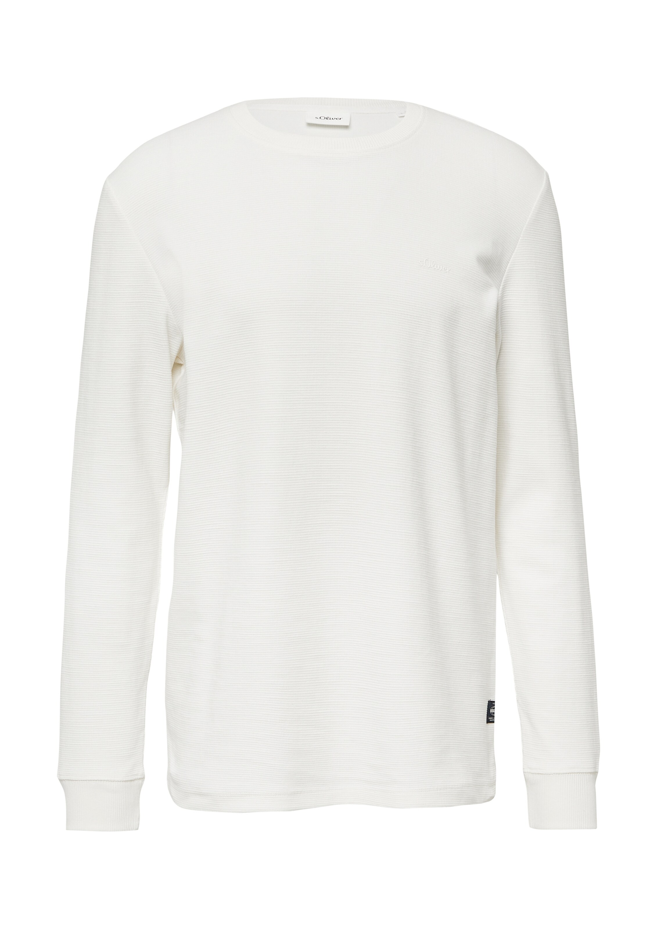s.Oliver T-Shirt en blanc, Vue avec produit