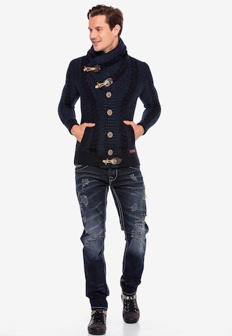 CIPO & BAXX Regular Jeans in Blauw