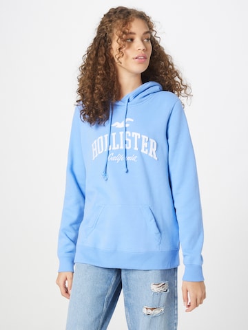 HOLLISTER Свитшот в Синий: спереди