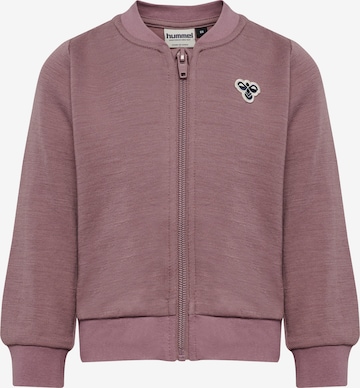 Hummel Sweatjacke in Lila: Vorderseite