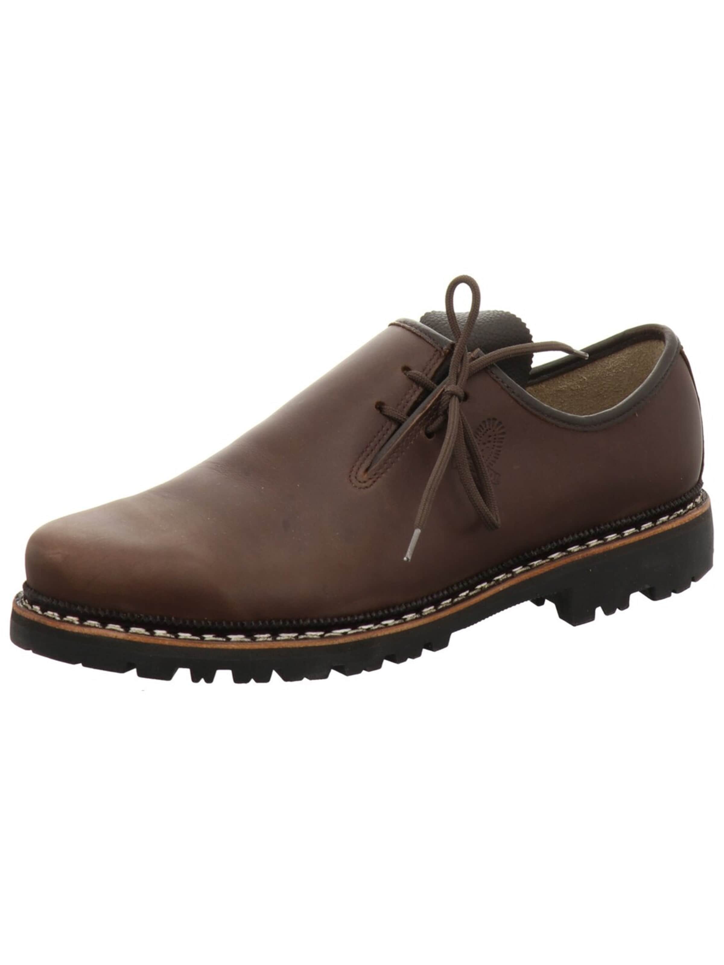 MEINDL Lace-Up Shoes 'Schnürschuh Herren Ischl Haferlschuh Echtleder in braun' in Brown: front