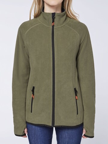 Gardena Fleece Jacket in Green