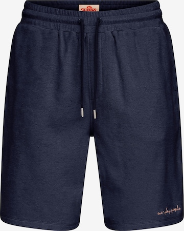 Regular Pantalon 'BHBasti' BLEND en bleu : devant