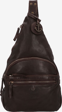 Harbour 2nd Umhängetasche 'Anchor Love Merlin' in Braun: Vorderseite